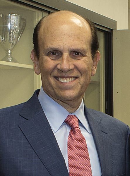 Michael Milken at an event for his Milken National Educator Awards