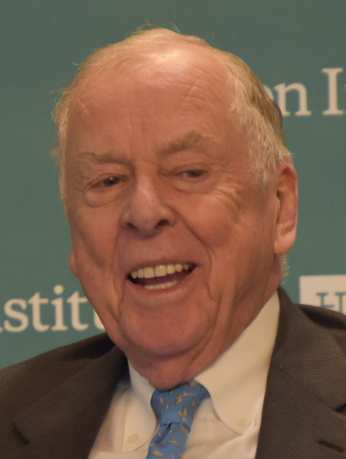 T. Boone Pickens discussing shale natural gas at the Hudson Institute in 2016