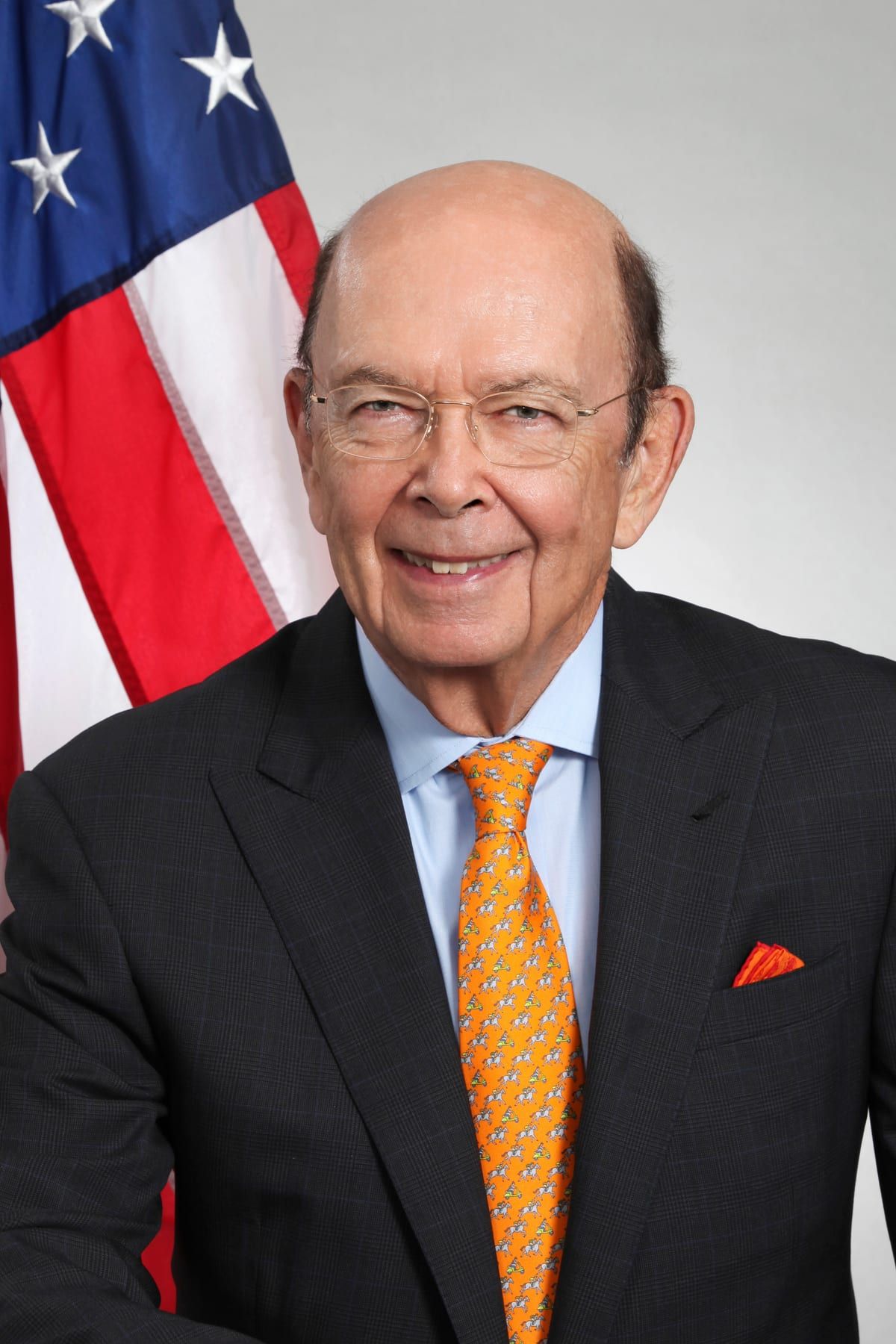 Official portrait of Wilbur Ross as United States Secretary of Commerce
